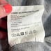 Comme des Garçons Play Grey Piqué Polo with Black Heart Appliqué Size M/L