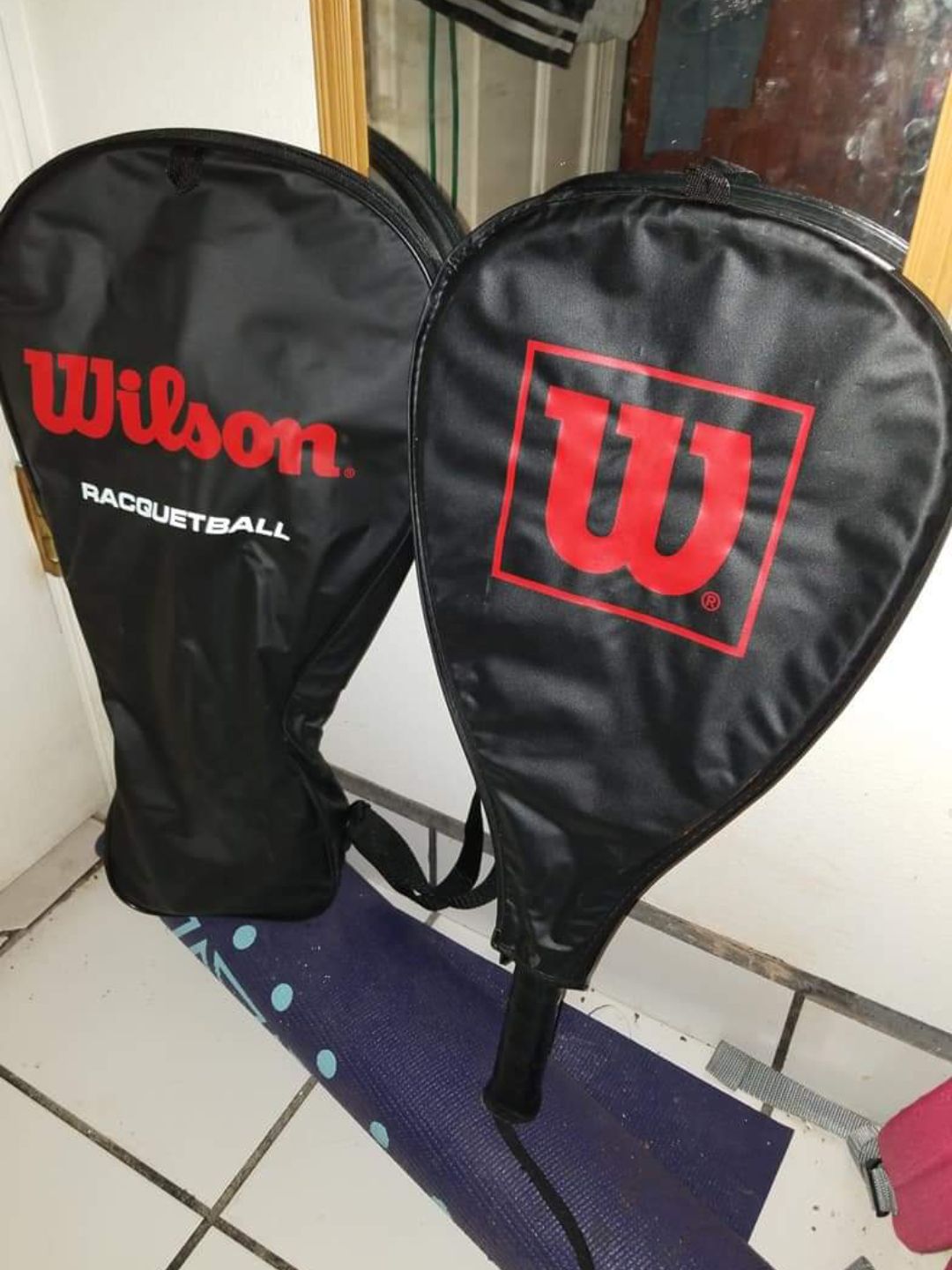 Wilson racquet ball set