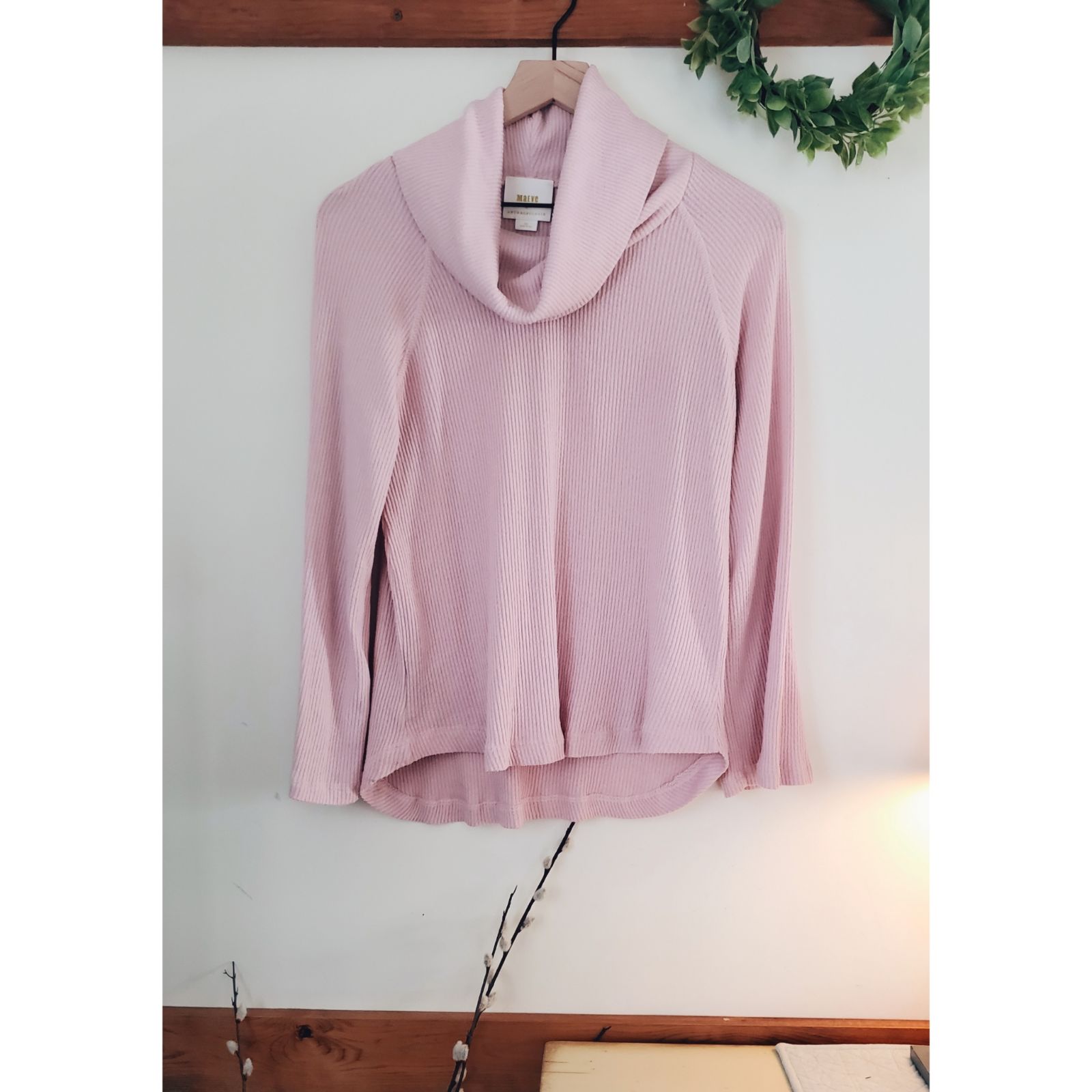 Anthropologie | Maeve Cowl Neck Sweater