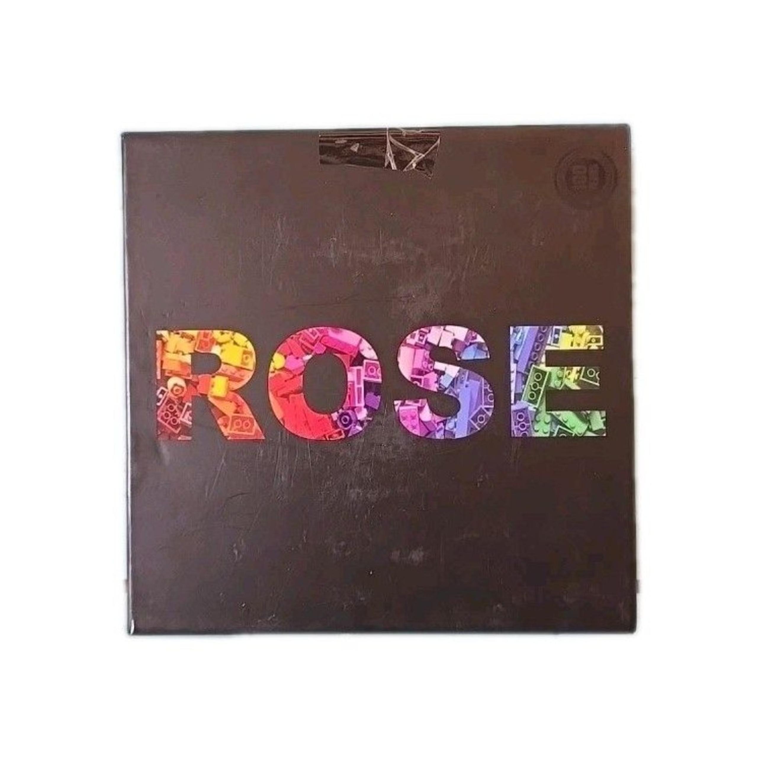 Rose Art Building Blocks Puzzle 1000 Piece Jigsaw 27× 20 Inches 2022 Lego Print