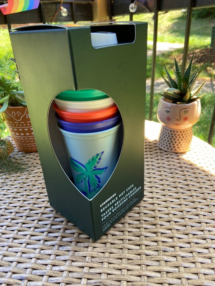 Starbucks reusable hot cups