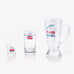 Seventeen Artist Made Collection SCoups Domino Glass Set