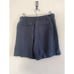 ATHLETA Voyager Linen Short Navy Blue 100% Linen size 8
