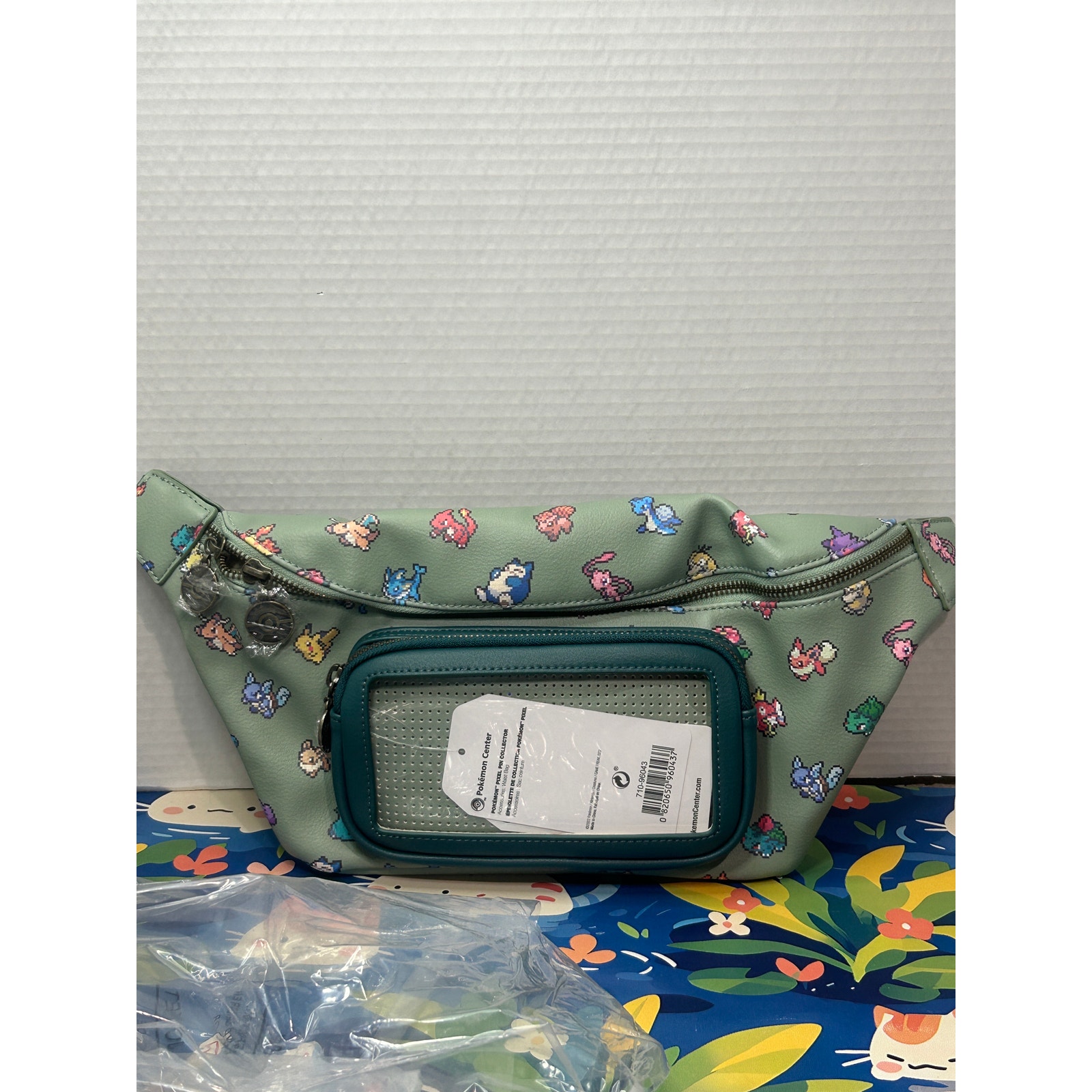 Pokemon Center Pokémon Pixel Pin Collector Waist Bag