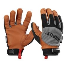 Goatskin Leather Work Gloves Safety Gear for Workplace Protection