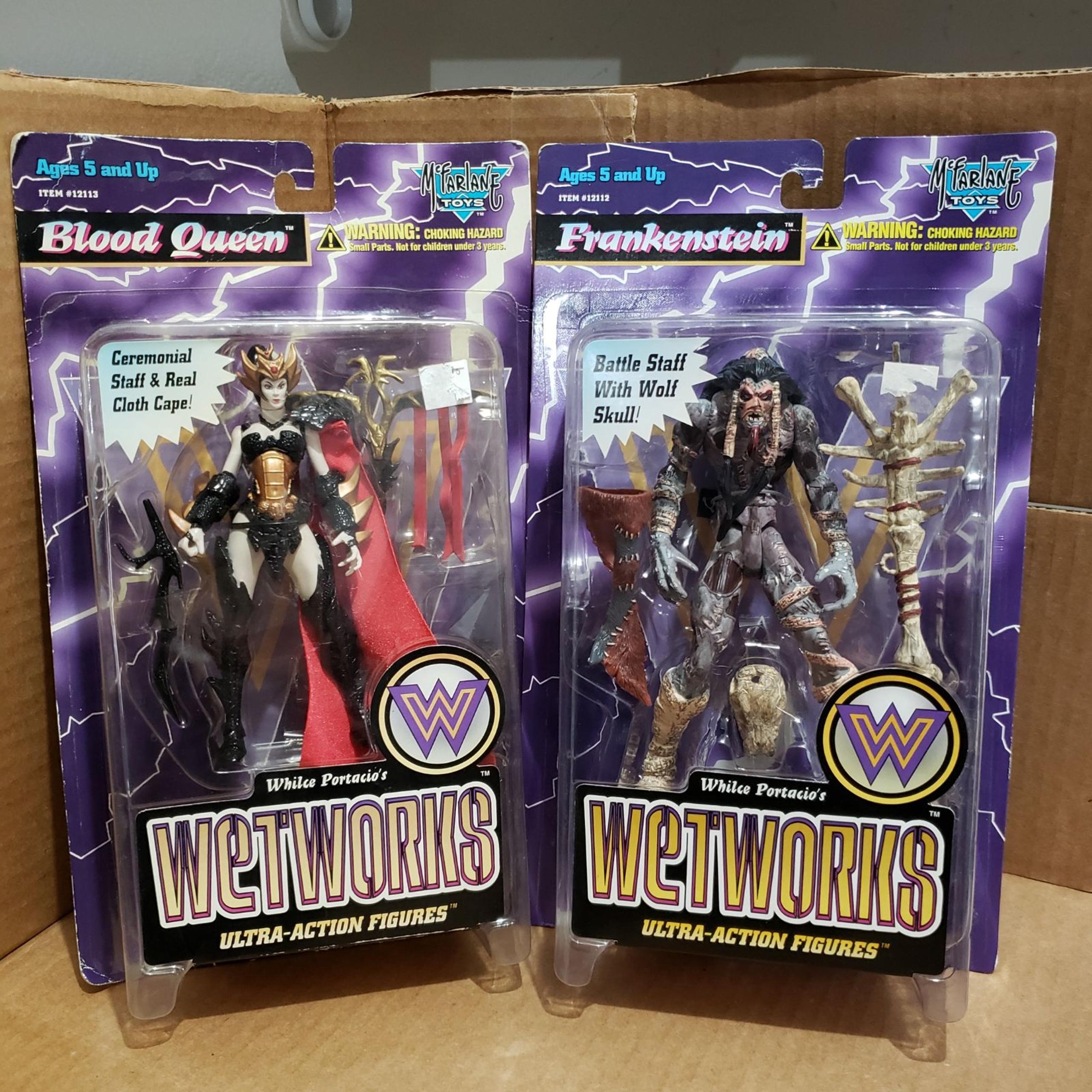 Mcfarlane Wetworks Ultra Action Figures
