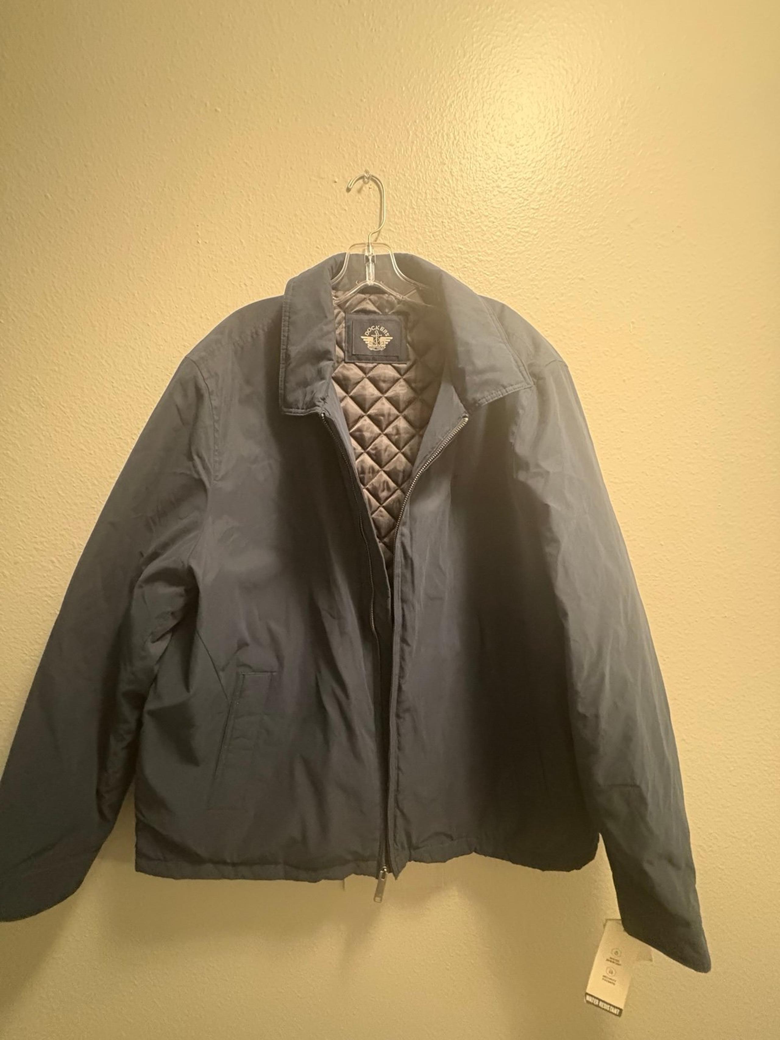 Mens blue jacket new
