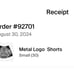Bad Omens shorts