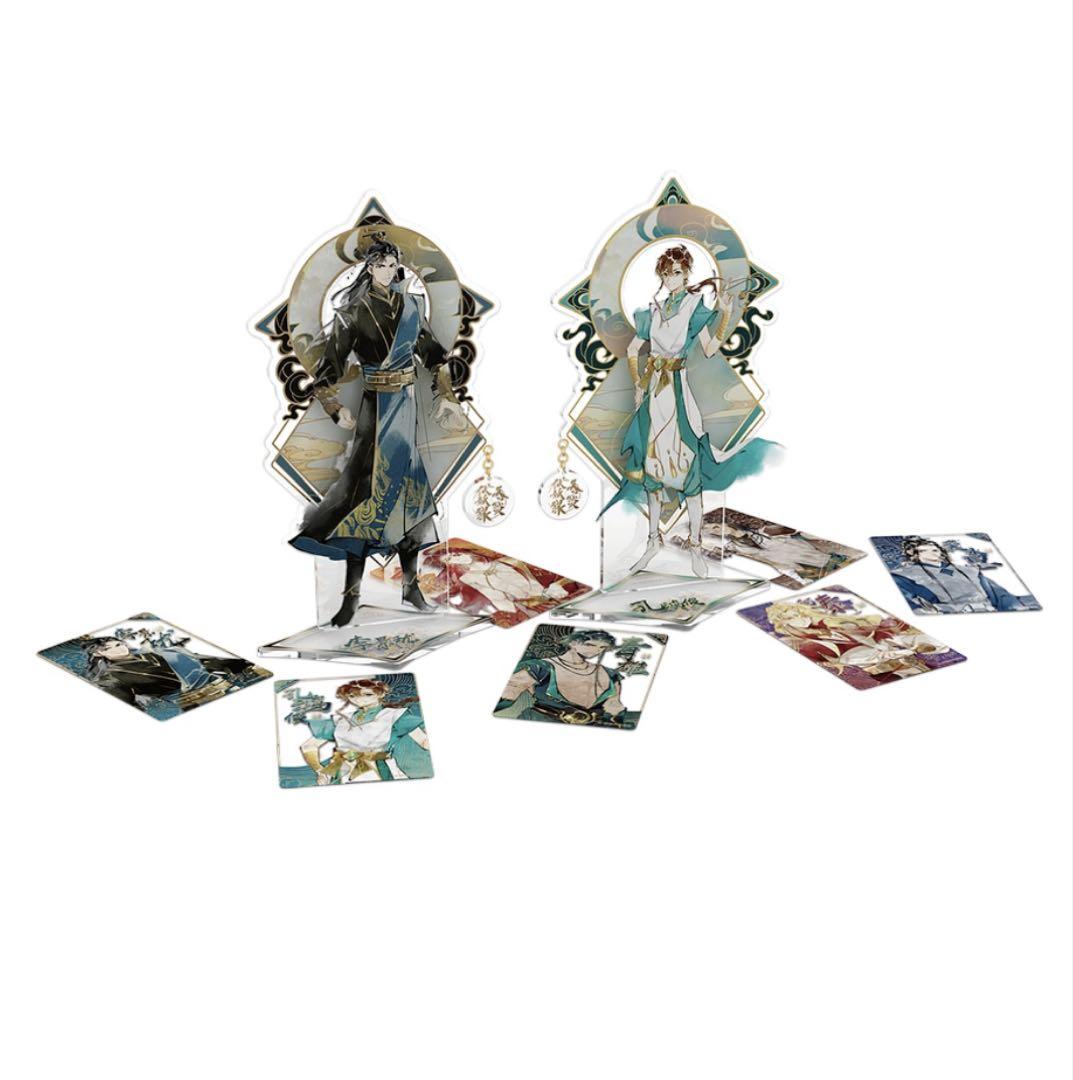 Tianbao Fuyao Lu Acrylic Stand Set with Clear Card, Bilibili Exclusive