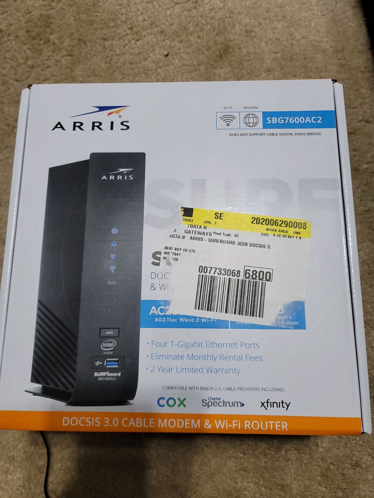 ARRIS DOCSIS cable modem