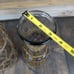 Vintage Wicker Rattan Woven Wrapped Glass Wine Chiller Carafe Boho Rustic Decor