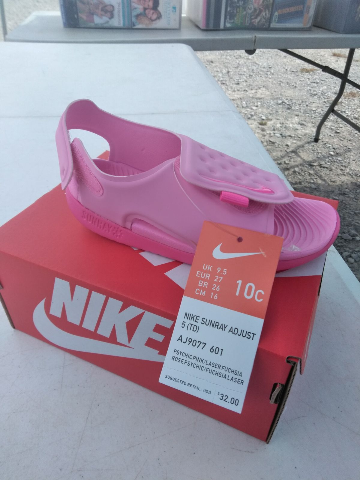KID'S NIKE SUNRAY ADJUST 5(TD) SANDALS