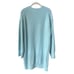 Daily Practice Anthropologie Long-Sleeve Sweater Mini Dress Baby Blue Size M