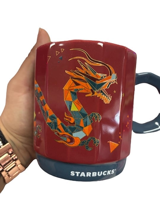 Starbucks Philippines 2024 Year of The Dragon 12oz Limited Edition Mug~NWT