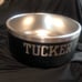 Yeti dog food bowl personalized “Tucker” NWOT