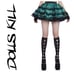 Unholy Grail Tulle Mini Skirt - Mint (Size XS)