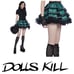 Unholy Grail Tulle Mini Skirt - Mint (Size XS)