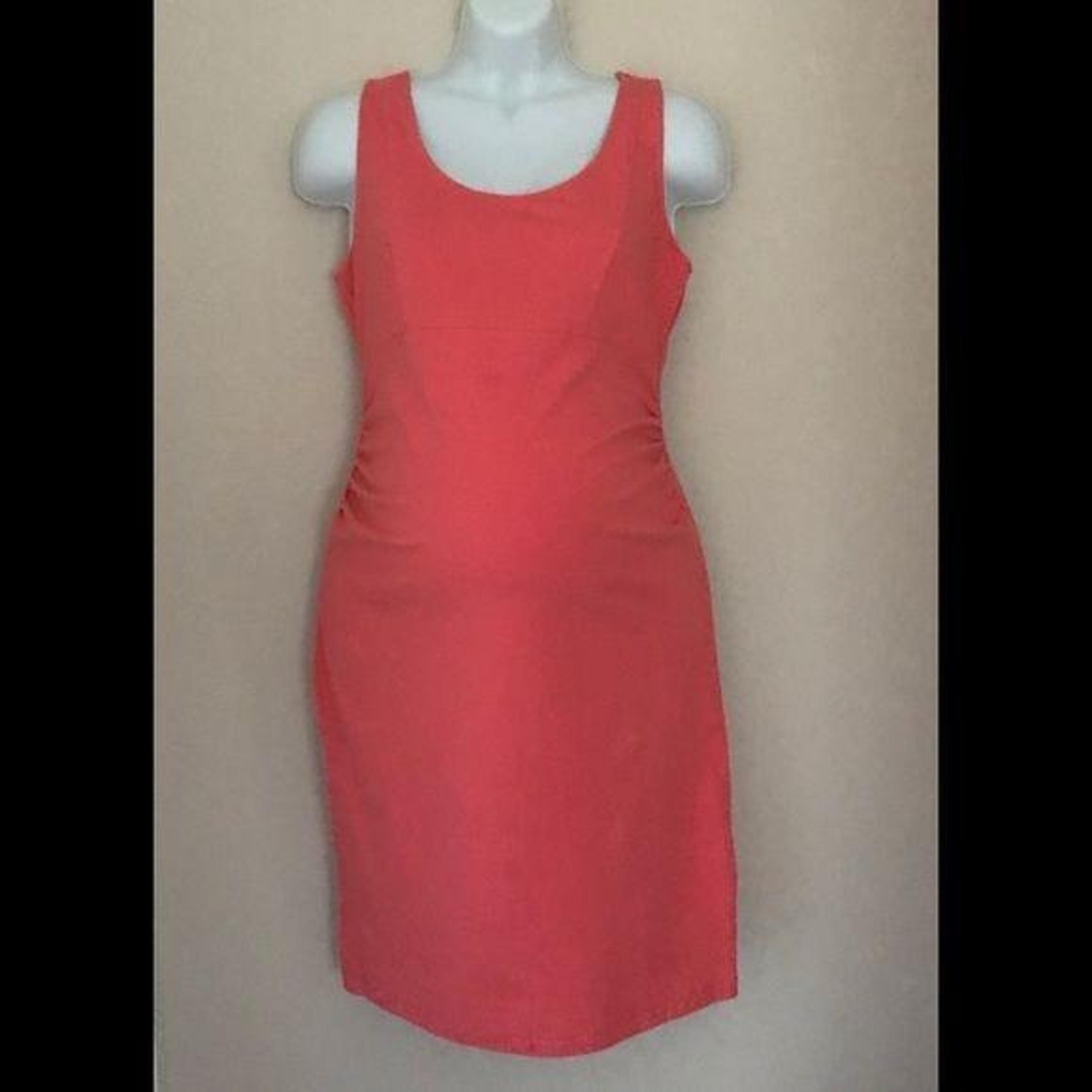 Old Navy XS Maternity Coral Tank Dress