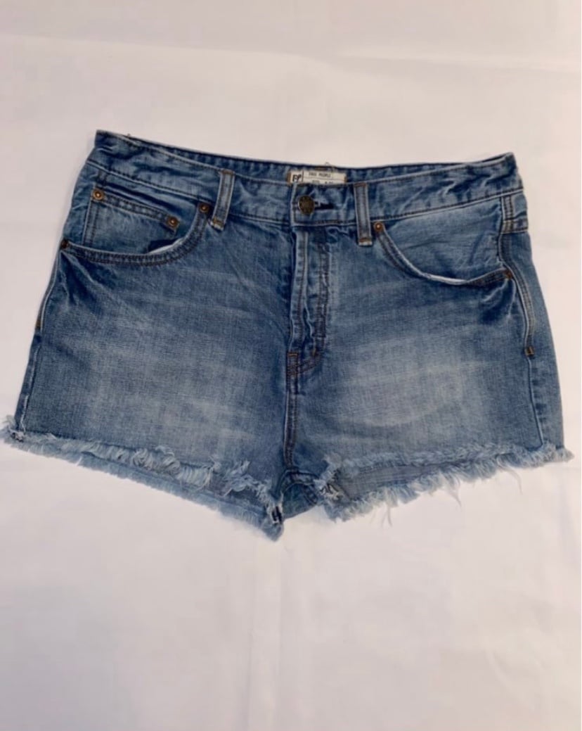 Free People Jean Shorts