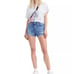 LEVI'S High-Rise Distressed Shorts 28 NW
