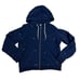 Marine Layer Hoodie Blue Full Zip Hello Embroidered Casual Women’s Size Large