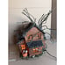 Fiber Optic Haunted House Department 56 Snow Village Halloween The Bat House