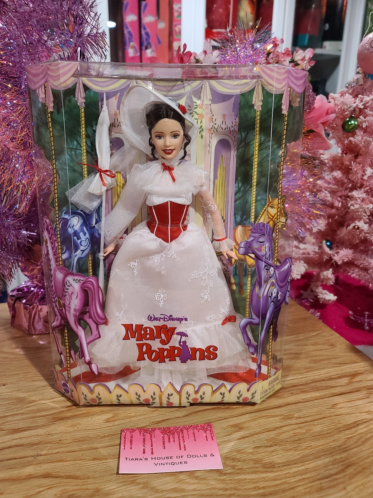 NEW! 2005 WALT DISNEY MARY POPPINS COLLECTIBLE BARBIE DOLL!
