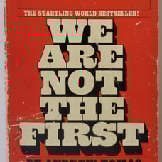 We Are Not The First Andrew Thomas FIRST 1ST Bantam Printing 1973 VTG Paperback