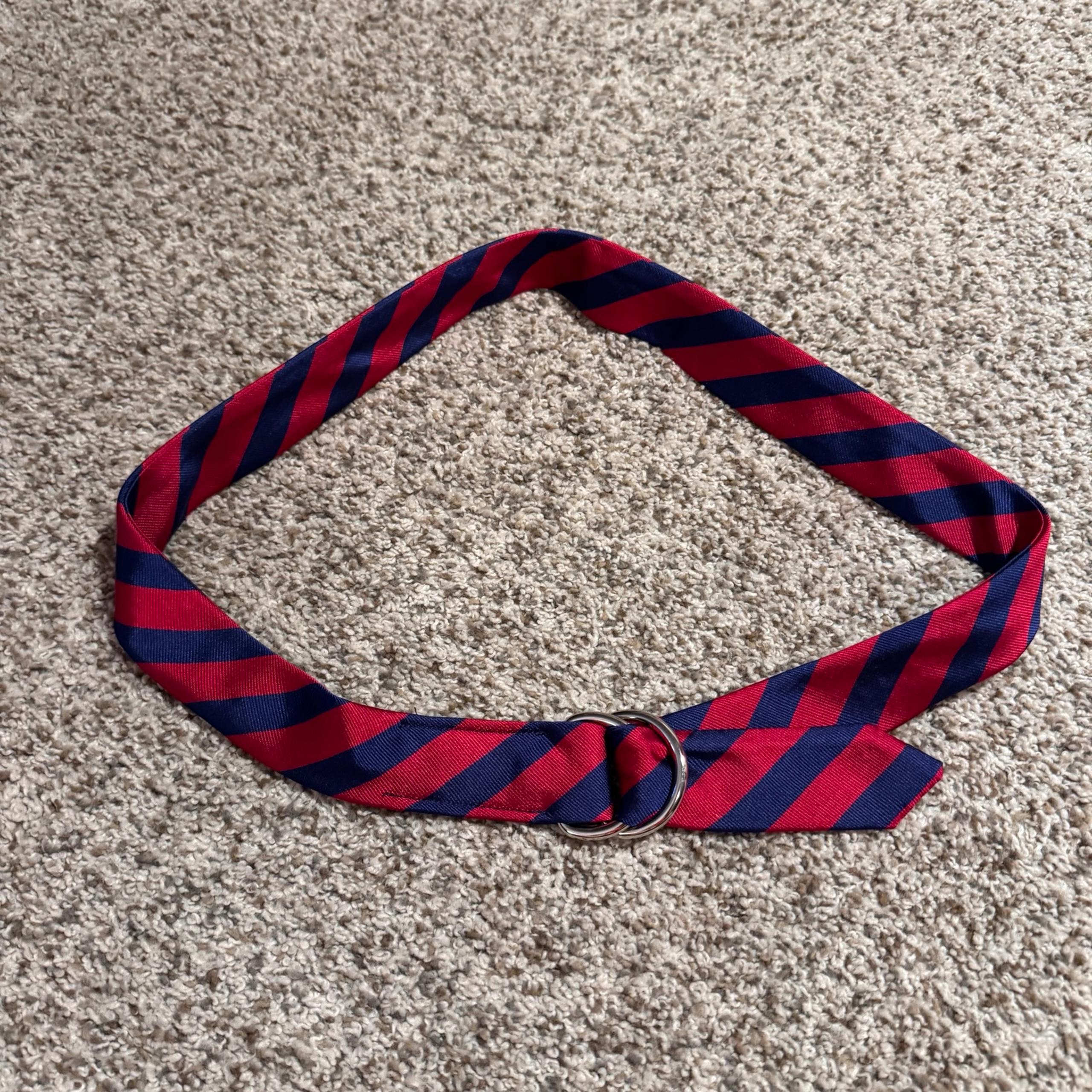 J. Crew Silk Belt -S