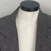 Pendleton USA Men's 44 L Blazer Gray Wool Tweed Sport Coat Jacket Elbow Pads