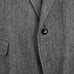 Pendleton USA Men's 44 L Blazer Gray Wool Tweed Sport Coat Jacket Elbow Pads