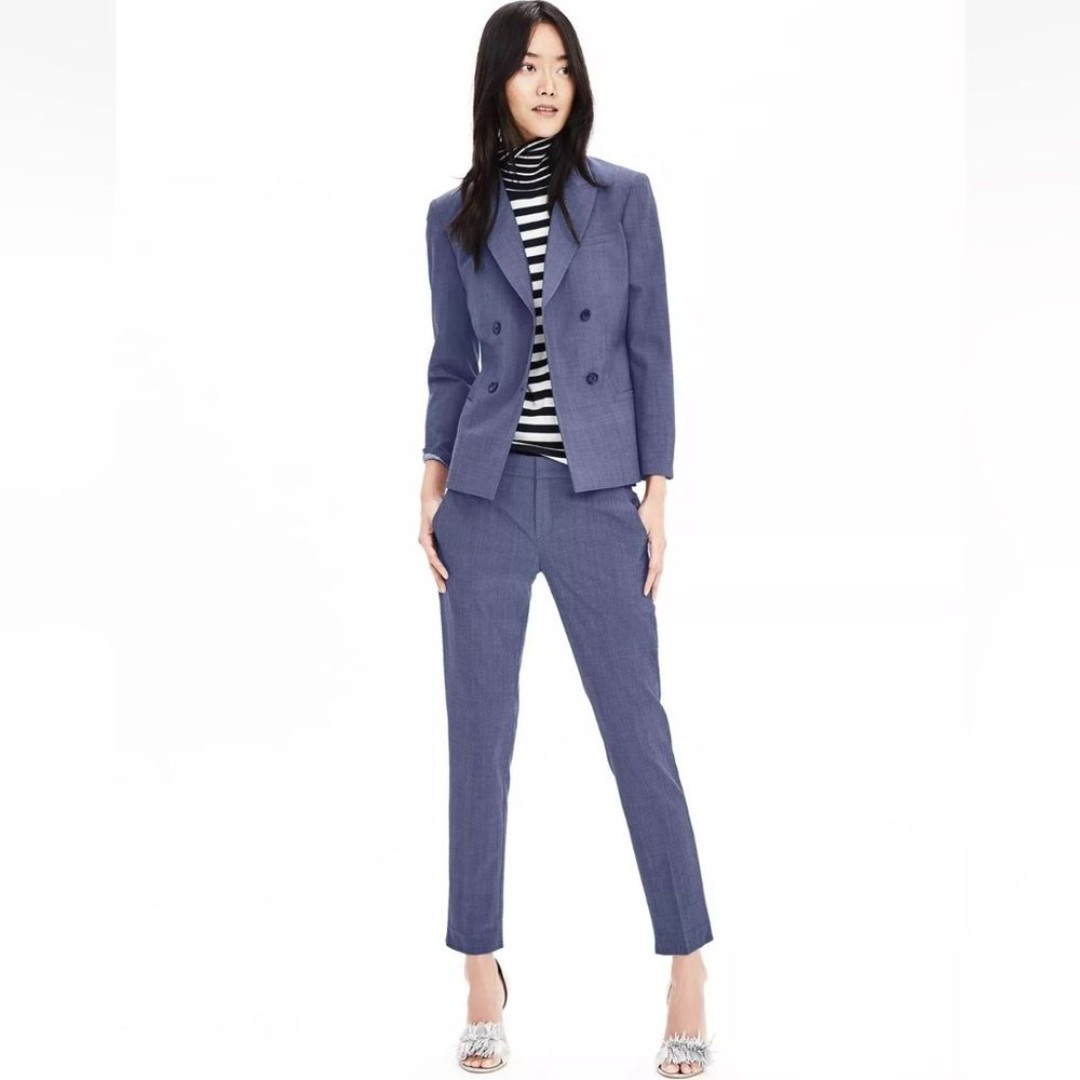 Banana Republic blazer jacket size 2 wool blend