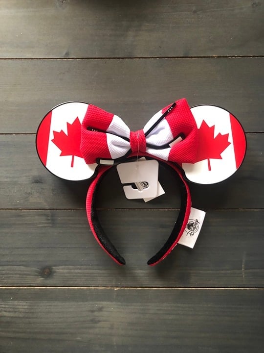 Disney World Epcot Canada Minnie Ears
