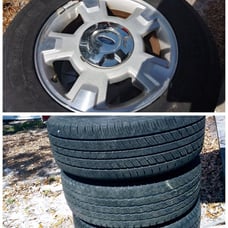Ford F- 150 TRUCK 19 TIRES AND FORD Rim