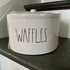 Rae Dunn WAFFLES Warmer