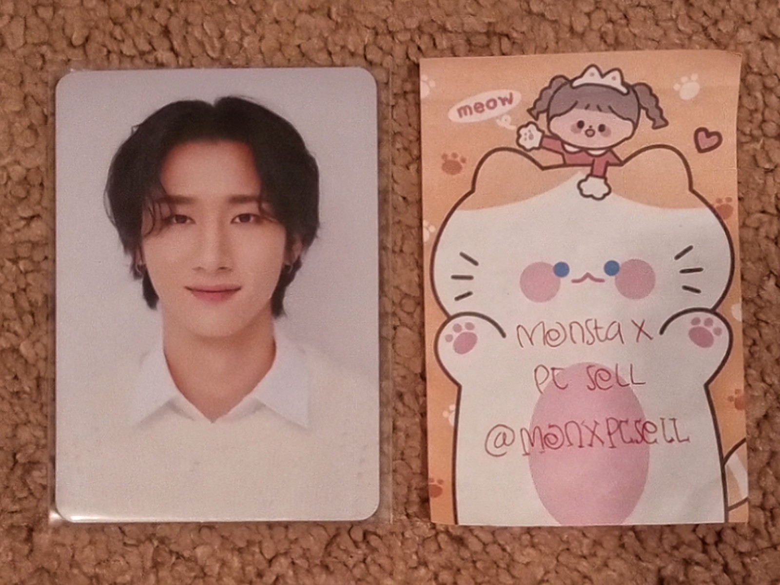 MONSTA X I.M CHANGKYUN PHOTOCARD MX AGENT MD ROBE FANCON