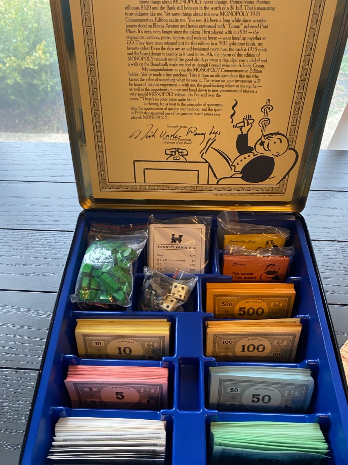 Monopoly commemorative edition