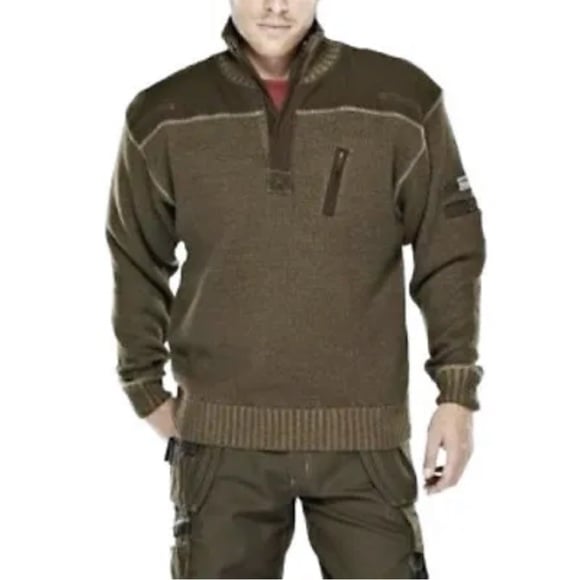 Mascot Frontline Fully Lined 1/4 Zip Pullover Sweater Fall/Winter Workwear 2X