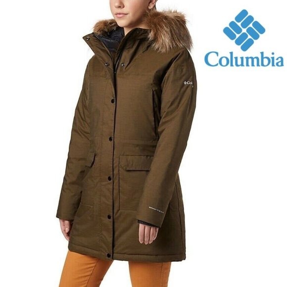 Columbia Waterproof Hood Faux Fur Jacket
