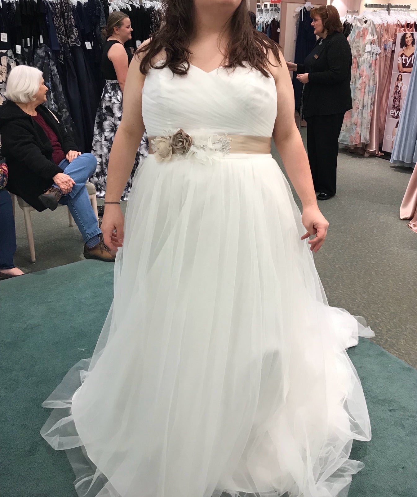 plus size wedding dress