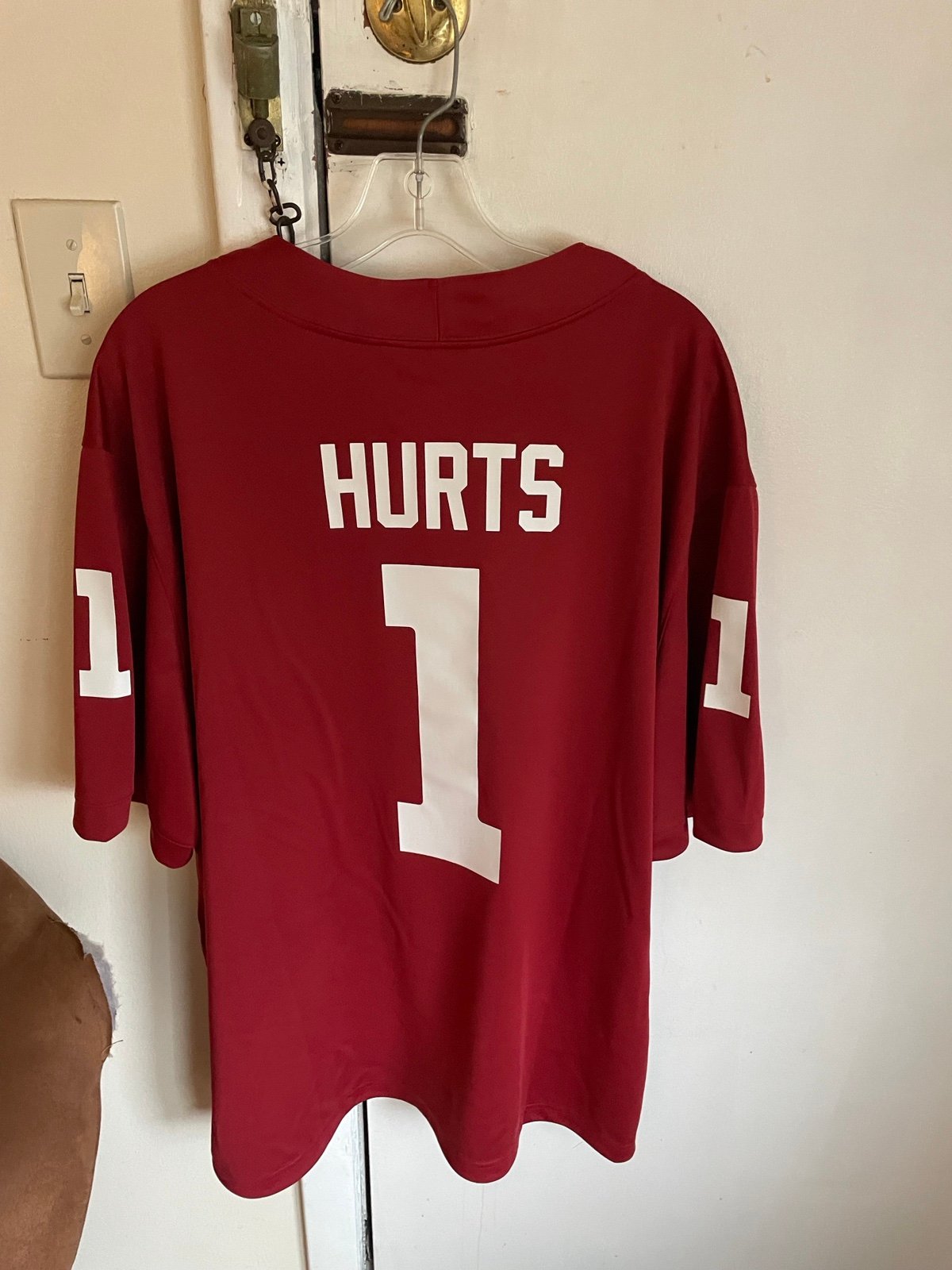 Jalen Hurts Oklahoma Sooners Jordan brand men’s NCAA Jersey XXL