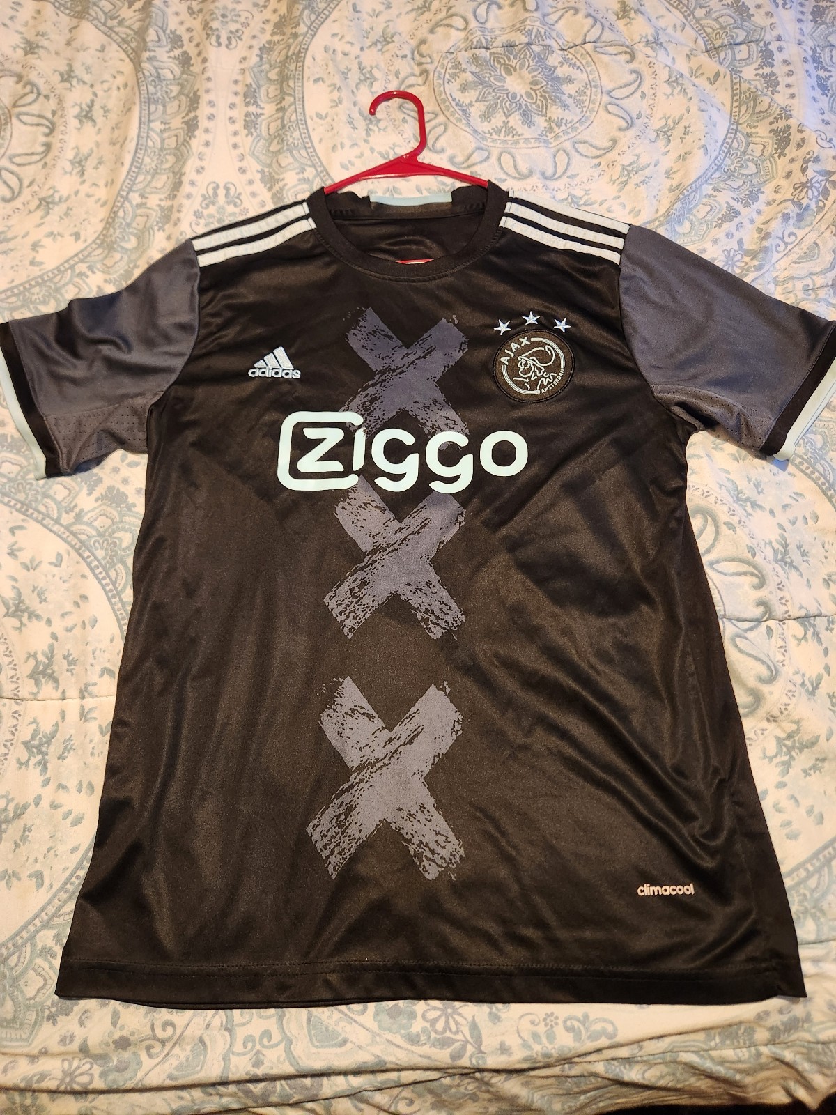 Ajax 2016/2017 Away Soccer Jersey Size M