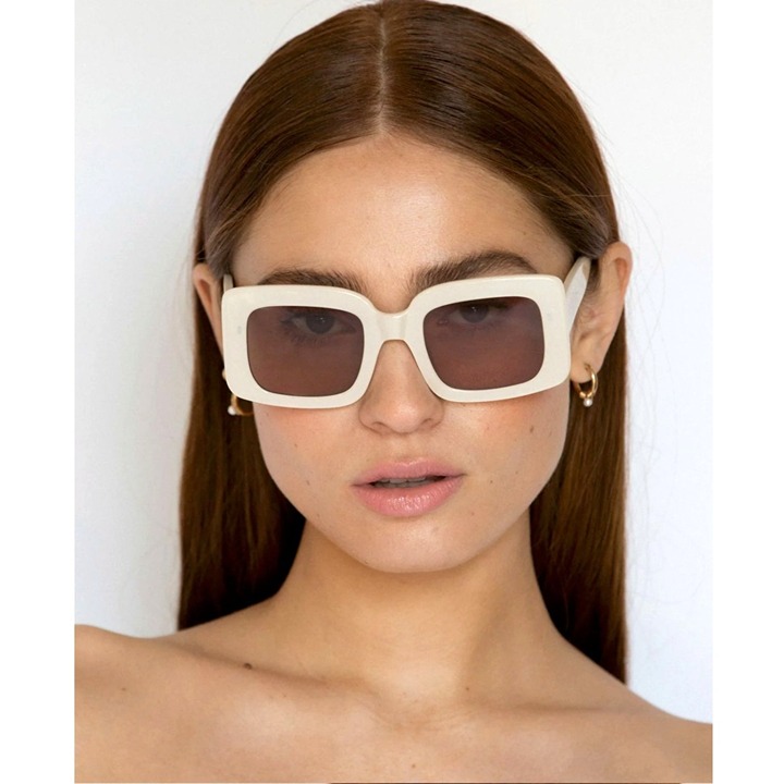 LU GOLDIE MIA SUNGLASSES in VANILLA