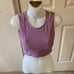 Size 8 Lululemon wisteria purple Strong Front Bra *Medium Support, B/C Cups.