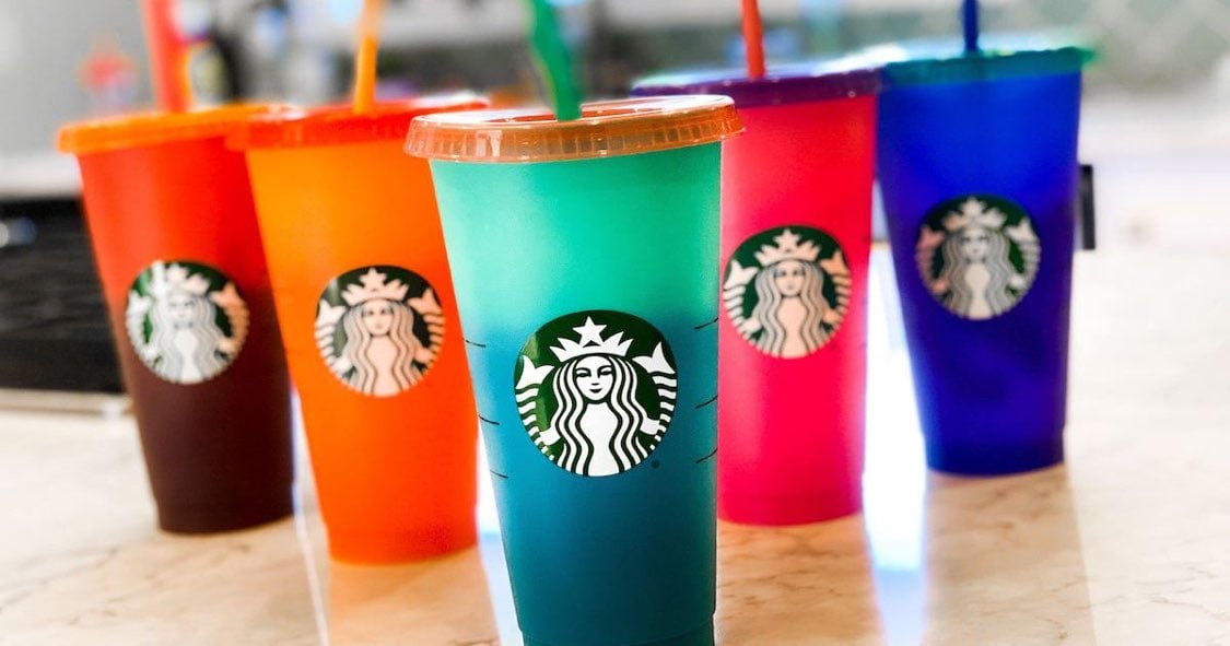 Starbucks color changing cups 2020