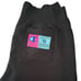 Champion Black Joggers with Reverse Weave Pink and Blue Logo, NWT, Size