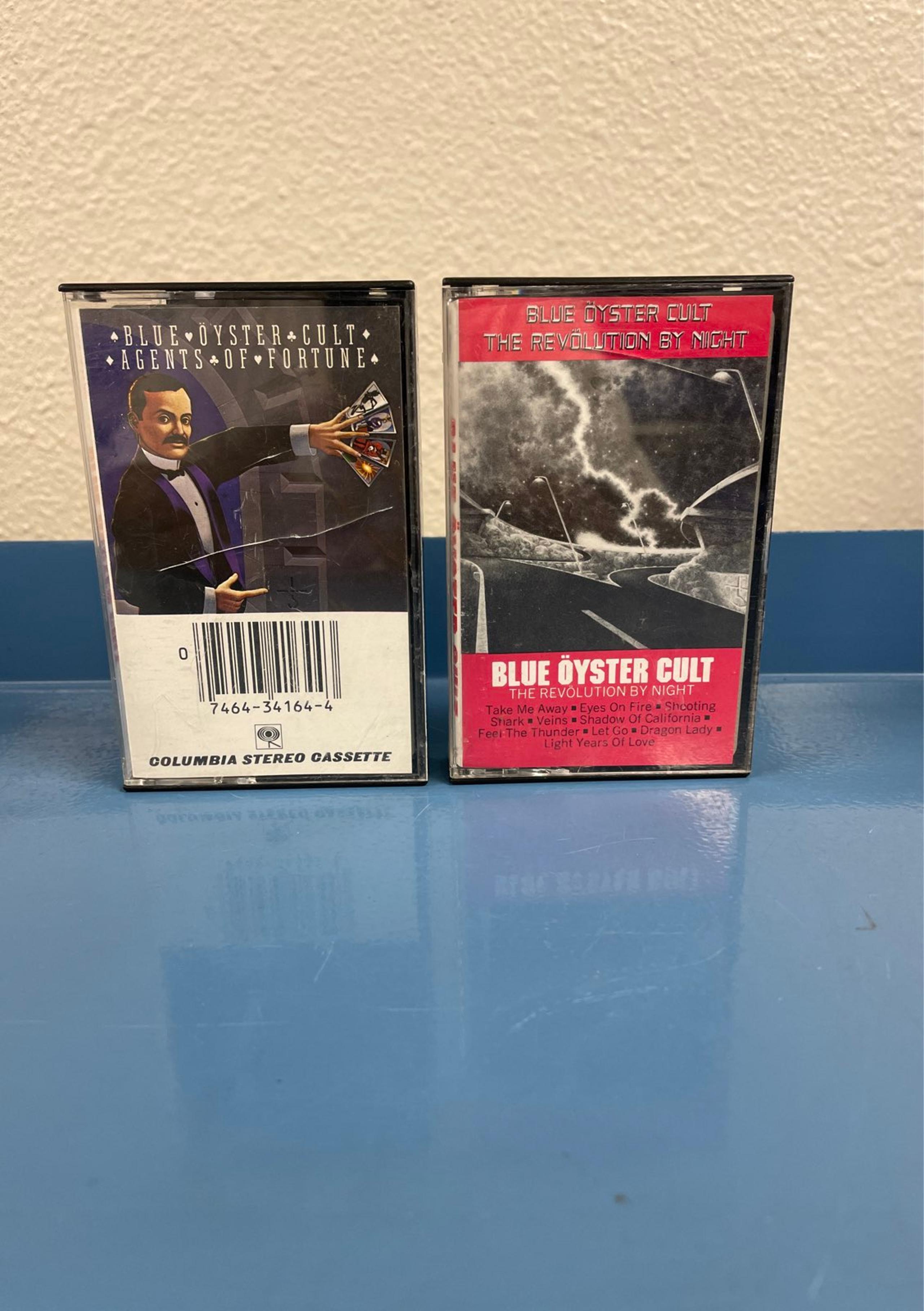 Blue Oyster Cult Cassette Lot