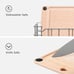 Cutting Board with Non-Slip Feet and Juice Groove, 14.5 × 11.25\