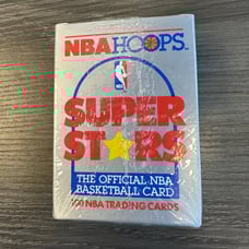 **SALE** 1990 RARE SEARS SET NBA Hoops Super Star Set 100 Cards Factory Sealed