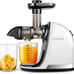 Slow Juicer,AMZCHEF Slow Masticating Juicer Extractor Easy to Clean, Cold Press